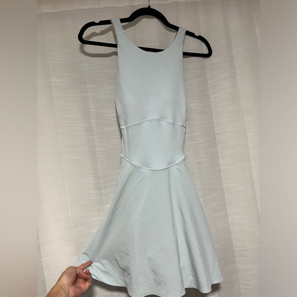 Lululemon pale blue tennis dress